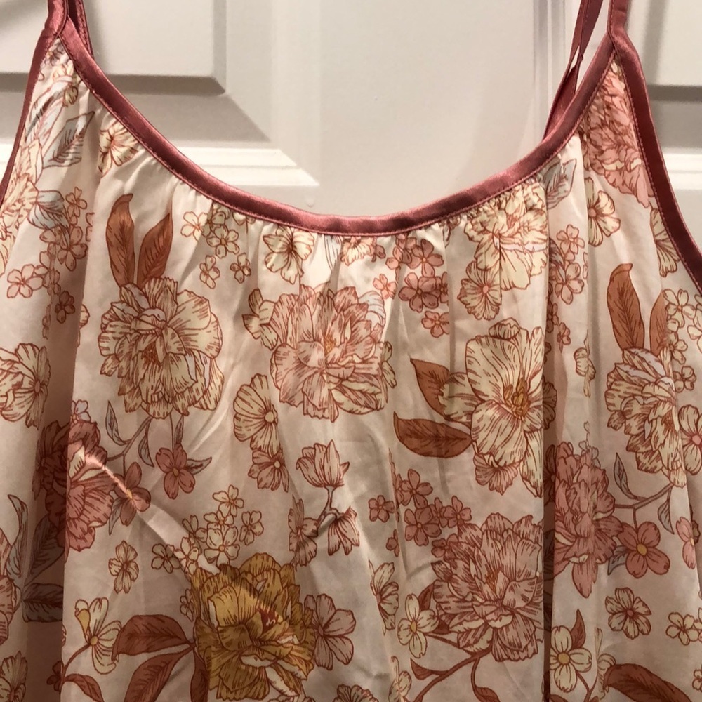 PAPINELLE NIGHTGOWN & ROBE KNEE LENGTH 100% COTTON NWT sz S, L - Picture 7 of 13